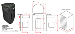 PS-BAG12 Technical Drawing 